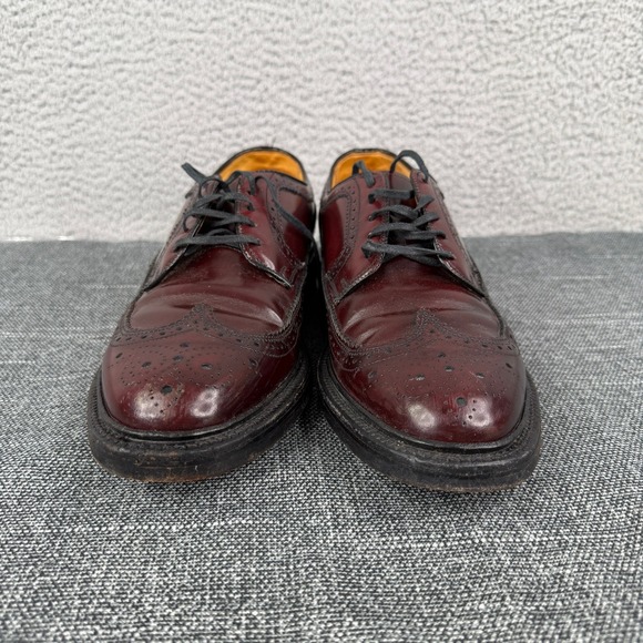 Hanover LB Sheppard Longwing Oxford 8.5 E/C Burgundy USA